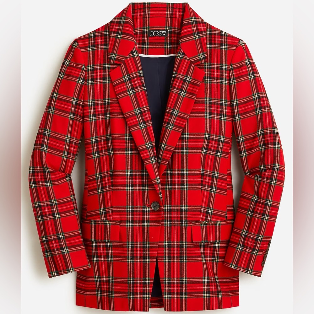 J.Crew Willa Blazer in Good Tidings Sz6